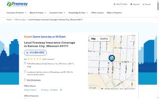 Freeway Insurance of Kansas City website