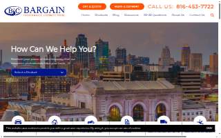 Bargain Insurance Connection website