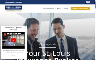 Signorelli Insurance website