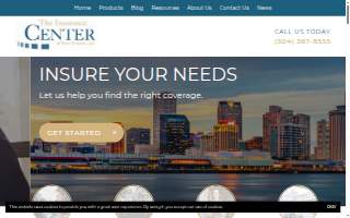 The Insurance Center Of New Orleans website