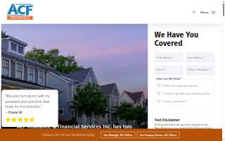 ACF Insurance & Financial Services, Inc. of Raleigh website