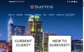 Surevest Insurance Group website