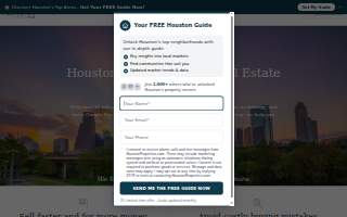 Houston Properties Team website