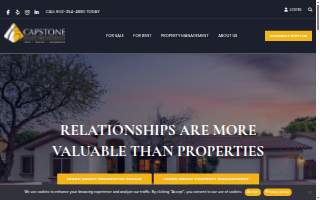 Capstone Realty Professionals website