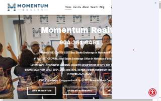 Momentum Realty website