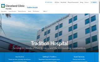 Cleveland Clinic Tradition Surgery Center website