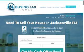 Buying Jax Homes website