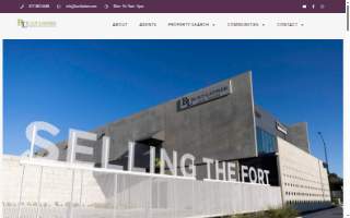 Burt Ladner Real Estate website