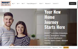 ROOST Real Estate Co. website