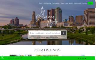 The Columbus Agents website