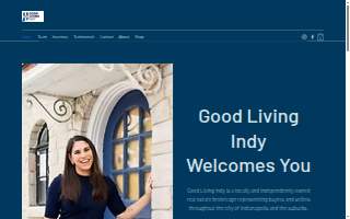Good Living Indy website