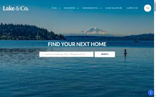 Lake & Company Real Estate website