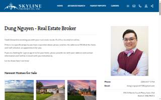 Dung Nguyen - Real Estate Broker and Loan Officer (NMLS# 2557943) website