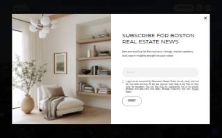 Downtown Boston Realty website