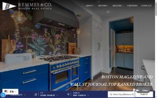 Remmes & Co. Boston Real Estate website