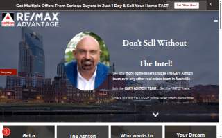 Nashville Luxury Homes website