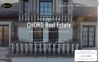 CHORD Real Estate website