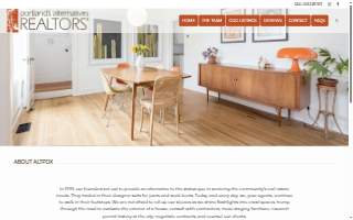 Portland's Alternative Inc., Realtors website