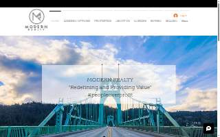 Modern Realty website