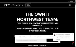 Own It Northwest website