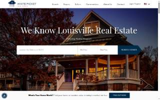 White Picket Real Estate website