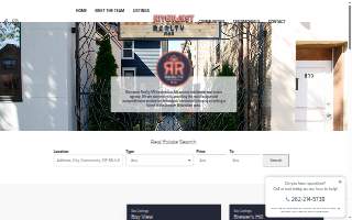 Riverwest Realty Milwaukee website