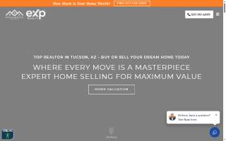 Ryan Comstock Realtor / Tucson / Oro Valley / eXp Realty website