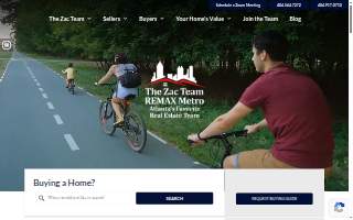The Zac Team, RE/MAX Metro Atlanta website