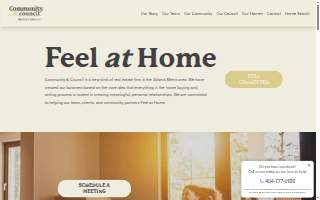 Community & Council Realty Group website