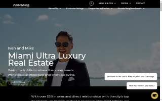 Ivan and Mike Team | Top Luxury Real Estate Agents Miami website