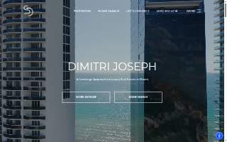 Dimitri Joseph | Miami Luxury Real Estate website