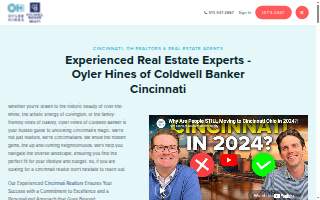 Oyler Hines of Coldwell Banker website