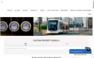 Pat Grace Kansas City Real Estate Investing website