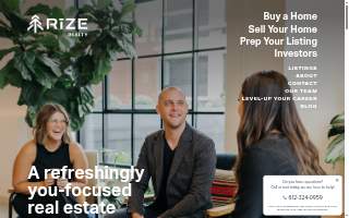 Rize Realty website