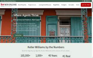 Keller Williams Realty New Orleans website