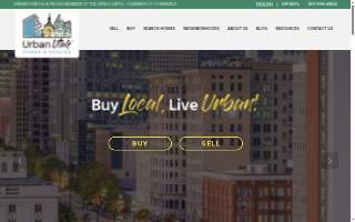 Urban Utah Homes & Estates website