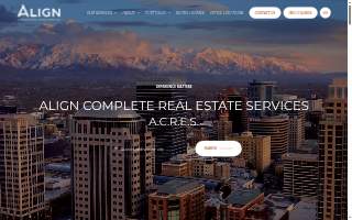 Align Complete Real Estate Services website