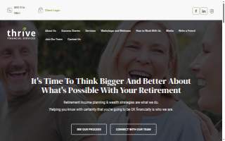 Thrive Financial Services (HQ) website