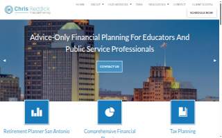Chris Reddick Financial Planning, LLC website