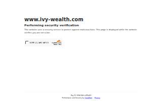 Ivy Wealth website