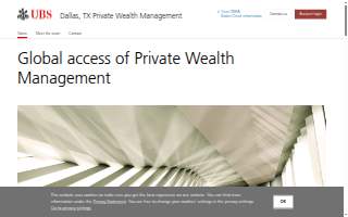 Dallas, TX Private Wealth Management website