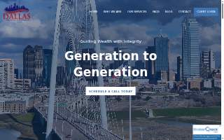 Dallas Financial Advisors website