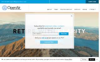 OpenAir Advisers website