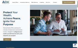 Ark Financial Group website