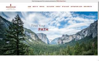 Redwood Financial website