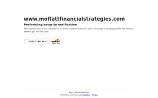 Moffatt Financial Strategies, LLC. website