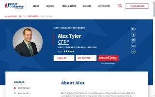 First Command Financial Advisor - Alex Tyler, CFP® website