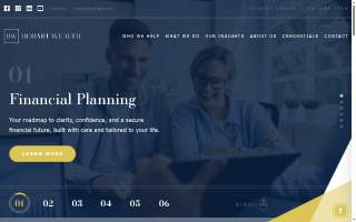 Hobart Wealth - Financial Planning Services of Charlotte website