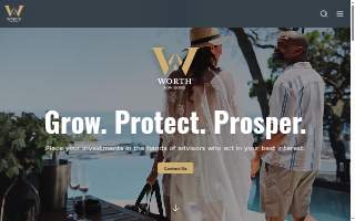 Worth Advisors website