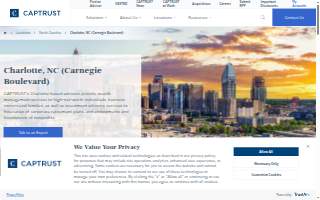 Captrust of Charlotte website